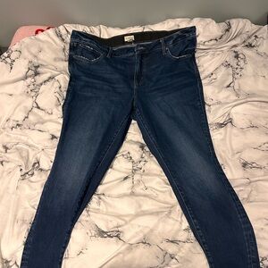 Stylish Dark Blue Women's Skinny Jeans